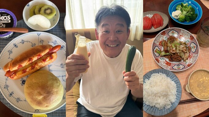【 花田虎上 】　久しぶりの自宅ご飯を満喫　豪華朝食からユーモア溢れるおやつ、家族で囲む中華夕食まで「百華が好きな回鍋肉、美味しかったです」|TBS NEWS DIG
