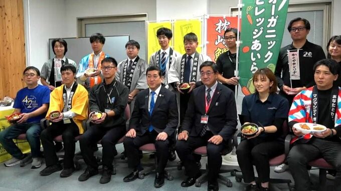 おいどんリーグを知事にPR　開催地では地元のどんぶり販売　知事が試食　鹿児島|TBS NEWS DIG