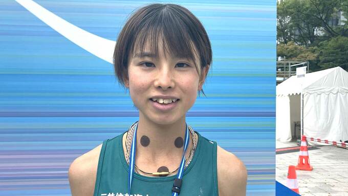 不破聖衣来「終わってみるとあっという間」初挑戦で2位、MGC出場権も獲得「マラソンの楽しさっていうのも感じられた」【北海道マラソン】|TBS NEWS DIG