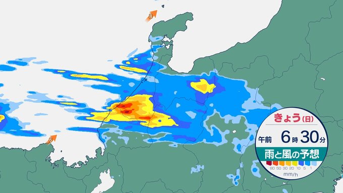 【今後の雨は？】福井県に「レベル5大雨特別警報」これまで経験ないような大雨…北陸で31日朝にかけ120ミリの降水予想も 低い土地の浸水、河川の増水や氾濫に最大級の警戒を|TBS NEWS DIG