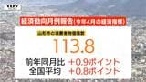 山形県内経済動向「持ち直しの動きに弱さ」　消費者物価指数は全国平均上回る|TBS NEWS DIG