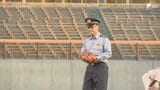 プロ野球ファーム・リーグのハヤテ戦 静岡県警の久田誠本部長が始球式 闇バイトへの注意呼びかけも＝静岡市駿河区　|　静岡のニュース | SBSNEWS | 静岡放送