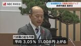 行政職は月1万1008円増、市長ら特別職のボーナスも0.05カ月増　長崎市議会が給与引き上げ案可決　|　長崎のニュース | 天気 | NBC長崎放送