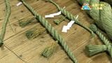 夫婦で紡ぐしめ縄 鹿児島市【亀ちゃんのかごしま撮った!】|TBS NEWS DIG