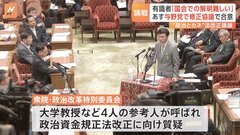 衆院・政治改革特別委員会　参考人“裏金事件の全容解明難しい　国民が選挙で審判すべき”との意見相次ぐ| TBS CROSS DIG with Bloomberg