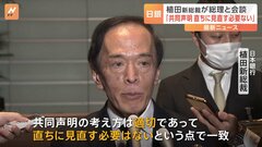 【速報】日銀・植田新総裁「直ちに見直す必要がない」　2013年の政府・日銀の「共同声明」について| TBS CROSS DIG with Bloomberg