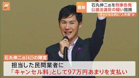 石丸伸二氏を刑事告発　都知事選での公選法違反指摘めぐり　市民団体「買収罪に該当する」|TBS NEWS DIG