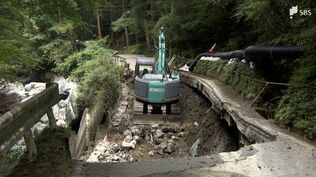 大雨で土砂崩れの国道152号など　8月末めどに条件付きで通行再開へ＝浜松市・天竜区　|　静岡のニュース | SBSNEWS | 静岡放送