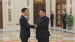 北朝鮮の金正恩総書記が中国共産党序列4位と会談　両国関係の強化を確認　高官の往来活発に| TBS CROSS DIG with Bloomberg