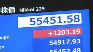 【速報】日経平均株価 一時1200円超の上昇　原油価格の下落やNY市場で半導体関連株が上昇し東京市場でも買い先行| TBS CROSS DIG with Bloomberg