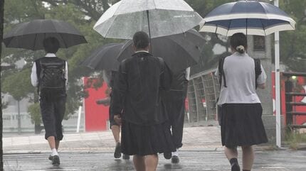 雨 鹿児島市で1時間に33ミリの激しい雨 あさって10日にかけ薩摩、大隅