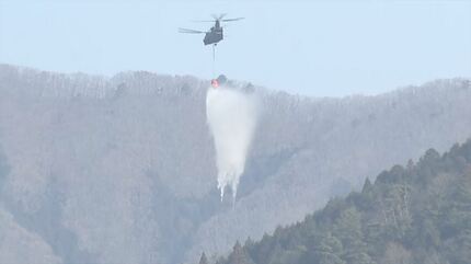 煙はけさは何も見えなかった」山林火災発生から12日目 焼失面積は県内