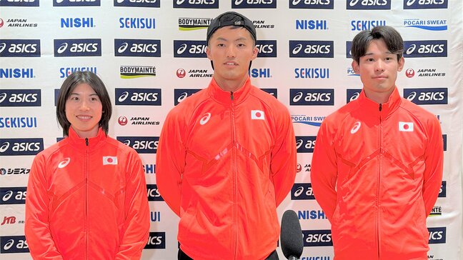 【陸上】栁田大輝「筋力も走りもレベルアップして東京世界陸上の出場権を掴みたい」アジア選手権で金メダルの3人が帰国|TBS NEWS DIG