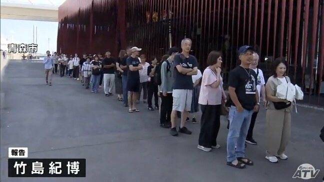 開館直後に250人殺到で長蛇の列が! お目当ては2025年の『青森ねぶた祭』に出陣の4台の大型ねぶた 訪れた人は「いつか動いているところを見たい!」 青森県青森市|TBS NEWS DIG