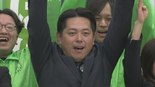 【岐阜市長選挙】3期目の当選果たした現職・柴橋正直氏に当選証書 6万票あまりの大差 投票率は前回を6.63ポイント上回る|TBS NEWS DIG