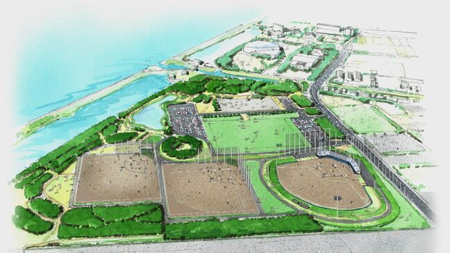 愛知・豊橋市の新野球場 当初の予定通り三河湾に面したスポーツ公園内に整備へ 浸水リスク抱えるも“土地のかさ上げ”に加え｢防災専門家の指摘に沿った対応可能｣|TBS NEWS DIG