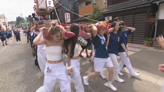 能登で「あばれ祭」開幕 地元の高校生が”フルスペック”の「体験ツアー」を企画し魅力発信 石川・能登町|TBS NEWS DIG