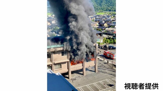 糸島市のコミュニティセンターでの火災　災害用電源から出火と特定|TBS NEWS DIG