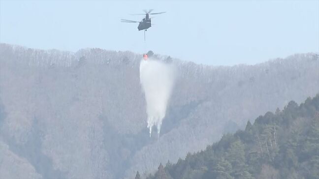 「煙はけさは何も見えなかった」山林火災発生から12日目　焼失面積は県内の山林火災で戦後最大規模の見込み　山梨・扇山|TBS NEWS DIG