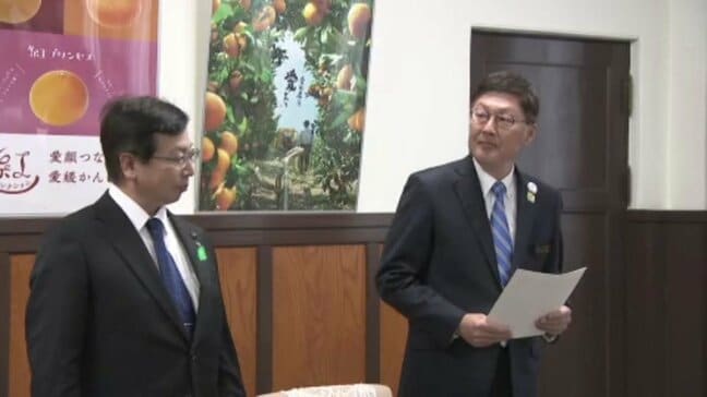 山林火災の早期復旧へ今治・西条両市長が知事に要望 442ヘクタールが焼ける平成以降最大の被害|TBS NEWS DIG