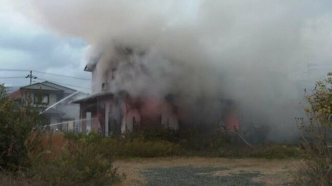 住宅火災で90代の女性1人が死亡  愛媛・八幡浜|TBS NEWS DIG