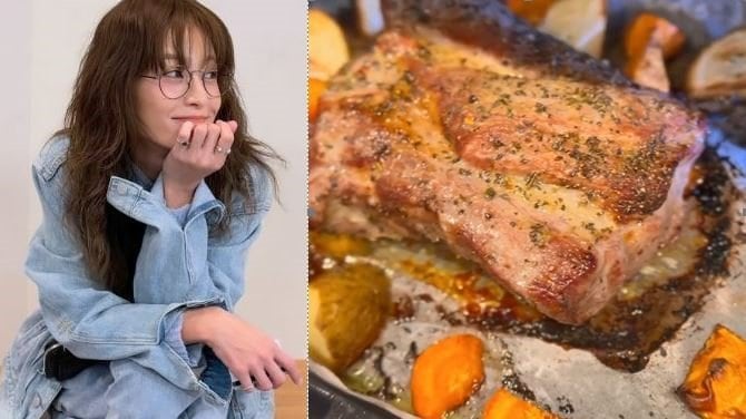 【 西山茉希 】「キッチンにいる時間が好き」　オーブンで作る絶品ローストポークの作り方を公開|TBS NEWS DIG