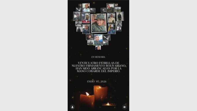 マドゥロ大統領の警護部隊24人が死亡　ベネズエラ軍が発表　公式発表の死者は56人に