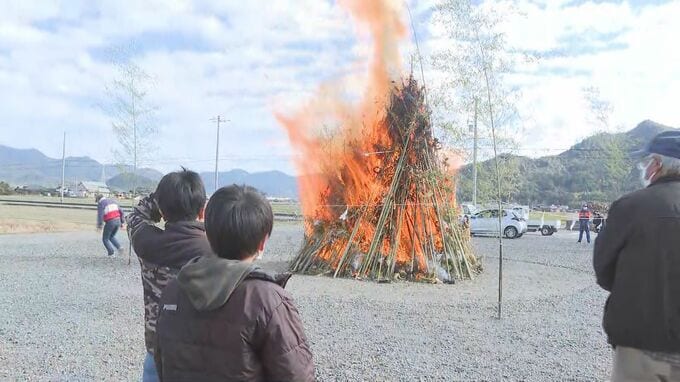 餅つき・どんど焼き・七草がゆ　新春行事が盛りだくさん　３世代で楽しむ　山口市　|　山口のニュース・天気・防災｜tys NEWS｜ｔｙｓテレビ山口