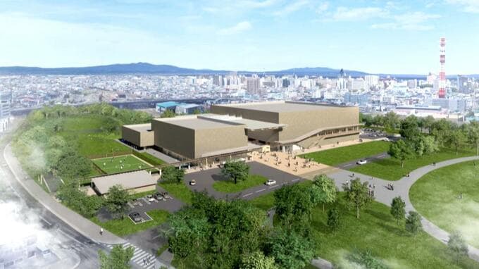 【独自】『青森市総合体育館』とスポーツクラブ「FIT365 青森青い森セントラルパーク」7月1日にオープン予定　青い森セントラルパークに建設中|TBS NEWS DIG