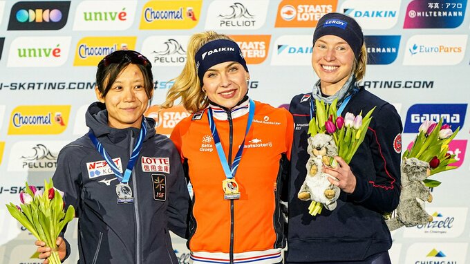 髙木美帆が1500mで2位　種目別で5季連続6度目の総合優勝でミラノ・コルティナ五輪へ【スピードスケート】|TBS NEWS DIG