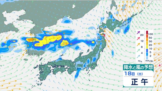 【大雨情報】前線接近で18日は「警報級の大雨」おそれ　17日はゲリラ豪雨と猛暑に注意を【雨風シミュレーション】|TBS NEWS DIG