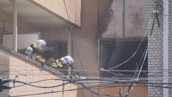 名古屋で火事 事務所などが入る3階建て建物 煙を吸った女性を病院に搬送 ｢ビルの窓から煙が見える｣ 昭和区|TBS NEWS DIG