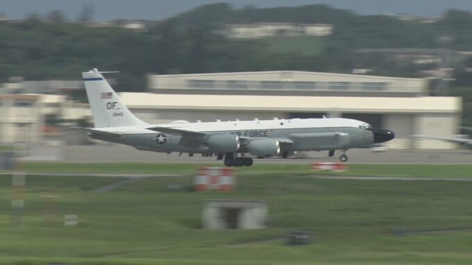 北朝鮮「軍事偵察衛星」警戒か　嘉手納基地に米空軍偵察機RC-135V飛来 対地専用攻撃機AC-130Jも|TBS NEWS DIG