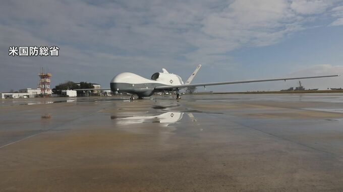 米海軍の大型無人偵察機「MQ-4」 4日中にも嘉手納基地に飛来か　|　沖縄のニュース｜RBC 琉球放送