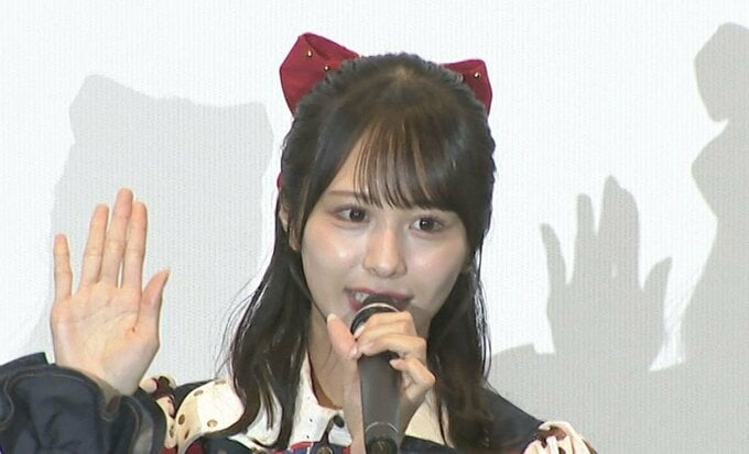 【 ≠ME 】　尾木波菜　「ポップコーン1年分いただきたい」　映画大ヒットのご褒美おねだり|TBS NEWS DIG