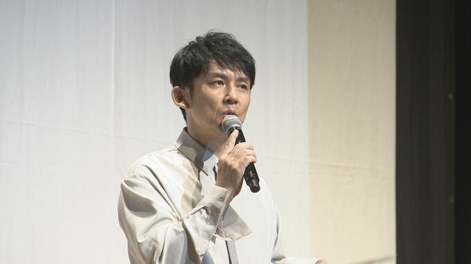 ロケ地で先行上映　映画「かぶと島が浮く日」　出演者舞台あいさつも　山口・岩国　|　山口のニュース・天気・防災｜tys NEWS｜ｔｙｓテレビ山口