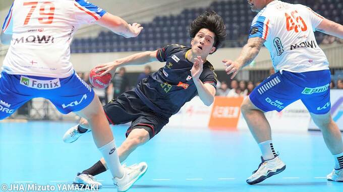 ハンドボール男子日本代表、フェロー諸島に惜敗も大学生・藤坂尚輝がチームトップ5得点「勝ち切れた試合だった」【国際親善試合】|TBS NEWS DIG