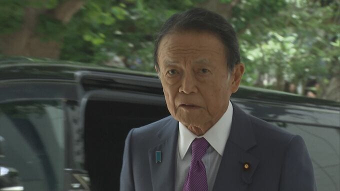 「時折見せられる鋭い眼差しが…」自民・麻生副総裁が哀悼の意　河野洋平・元衆院議長の死去受け