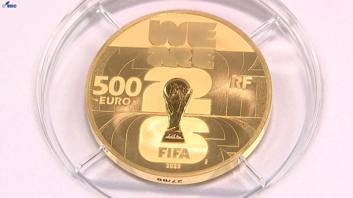 サッカーワールドカップ2026記念コイン、岩手県内の金融機関でも