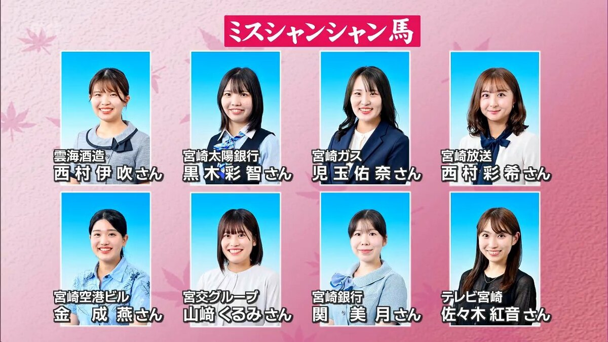 神武さま」に華を添える 今年の「ミスシャンシャン馬」8人が決まる