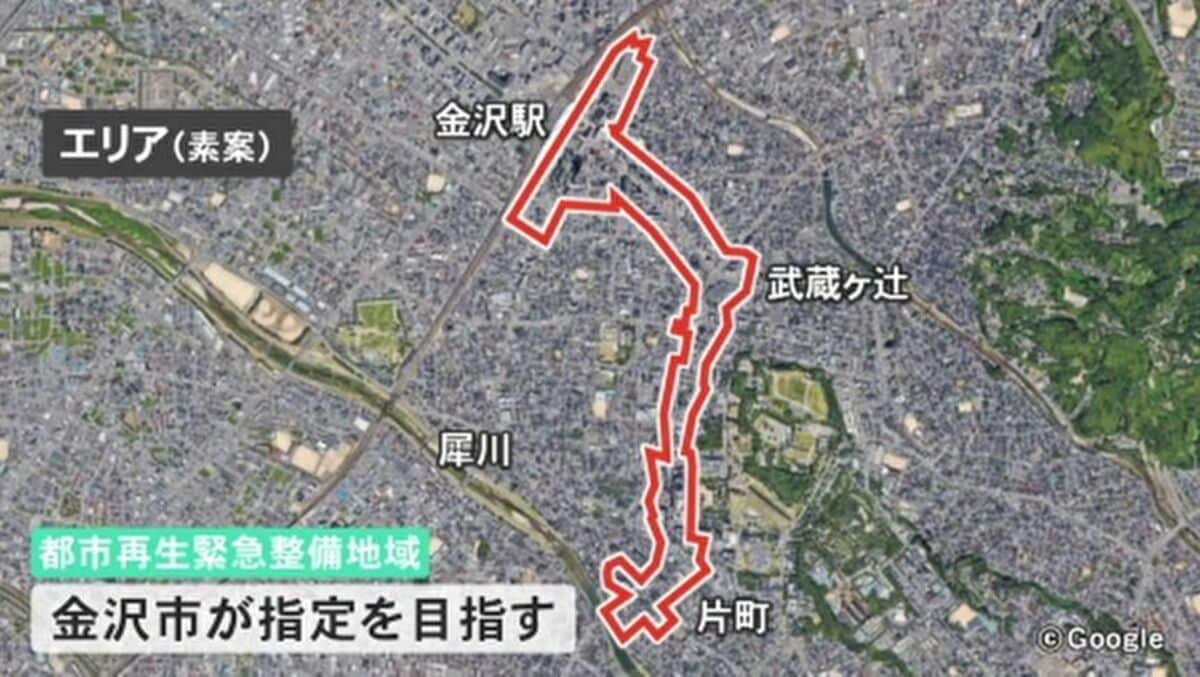 金沢駅前のホテル跡地 高さ制限を撤廃し再開発へ | 石川県のニュース