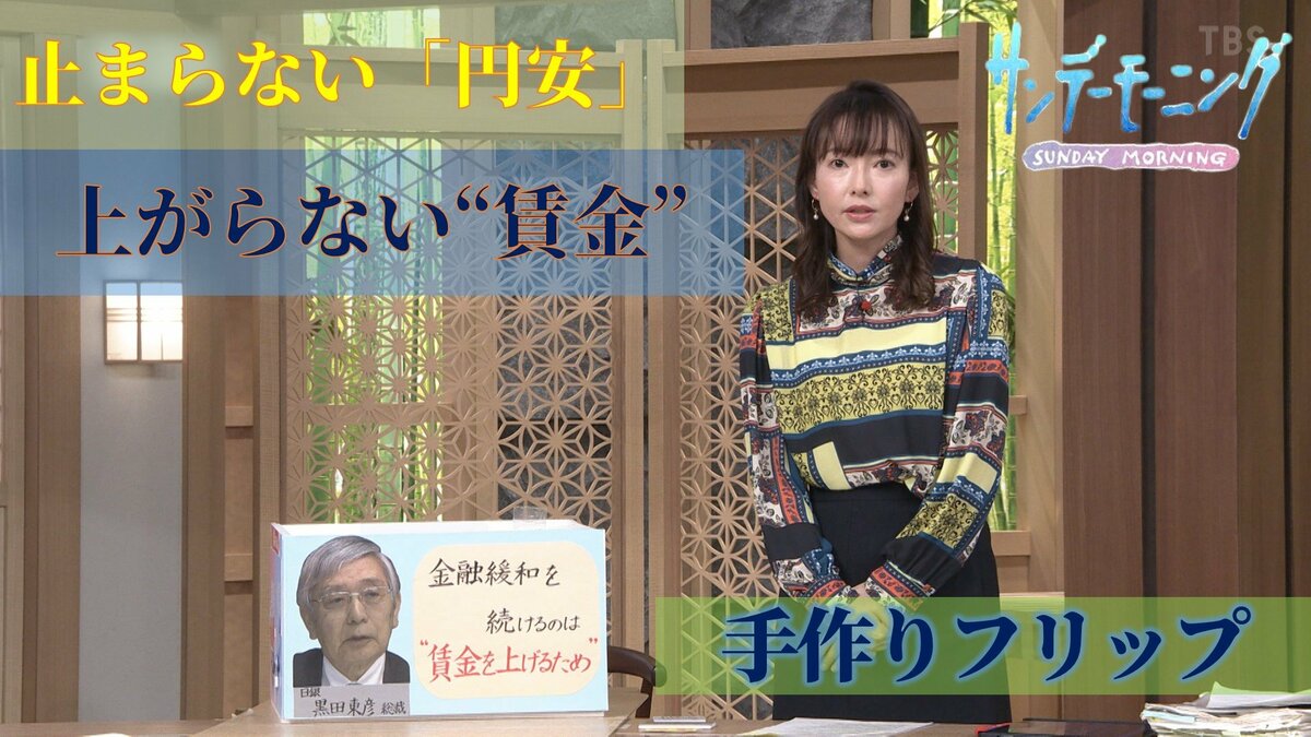 止まらない円安と上がらない賃金 1ドル150円突破の意味…日本から労働力が流出する動きも？【サンデーモーニング】【手作り解説】 | TBS NEWS  DIG