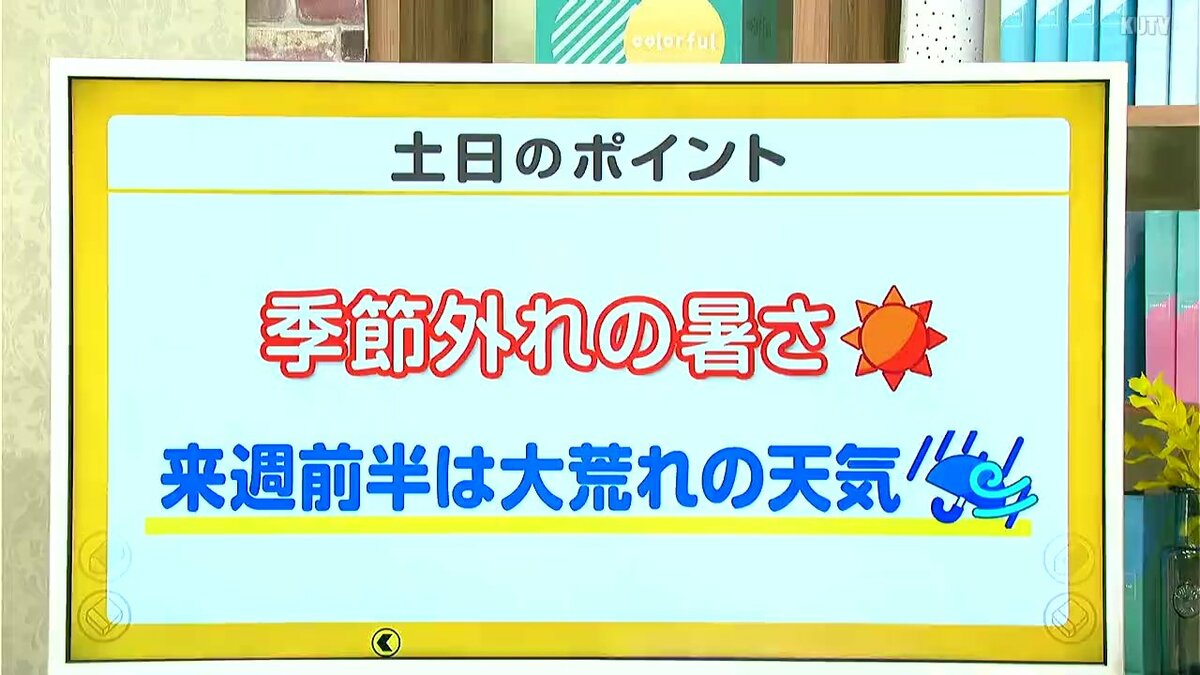 高知の天気　30日　季節外れの暑さに　山岸拓気象予報士が解説