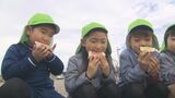 幼稚園児が旬を迎えたパール柑と晩白柚を収獲 甘酸っぱい味に笑顔 大分 | 大分のニュース|OBS NEWS|大分放送