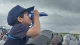ブルーインパルスに歓声　雨でアクロバット飛行は見送り　防府航空祭1万2000人が来場　|TBS NEWS DIG