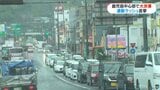 雨が原因?通勤ラッシュ直撃 倒木で列車3時間ストップ、鹿児島市街地で長時間激しい渋滞|TBS NEWS DIG