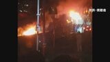 車2台が衝突し1台が川に転落・炎上 男が現場立ち去る 山梨・南アルプス|TBS NEWS DIG