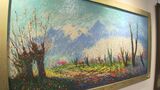 故郷を再現した油絵など 宮古島出身の画家 「神居琉紀-絵画展」 | 沖縄のニュース|RBC 琉球放送