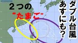 あすにもダブル台風に警戒 フィリピン付近に『2つの台風のたまご』発生 暴風域ともなう予想も…今後の発達と動きに注目【台風情報 気象庁】|TBS NEWS DIG