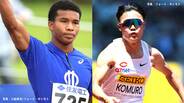 男子110mH 古賀ジェレミー 大雨の中、13秒57で初優勝「これから4連覇を狙う」男子100m 小室歩久斗は10秒35で2位【陸上・日本インカレ】|TBS NEWS DIG